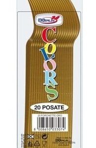 FORCHETTE ORO 20 pz *