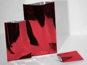 BUSTE METALLIZZATE ROSSO 35 x 50 cm 50 pz*