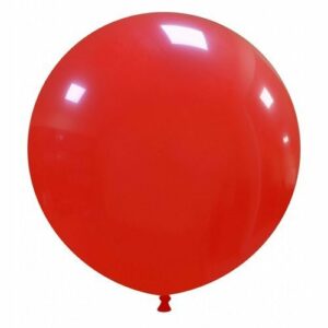 5 Palloncini in lattice Rosso Scuro 19″ 48 cm *