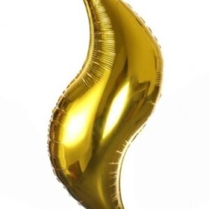 Palloncino Mylar 36” 92 cm Deco Curve Oro *