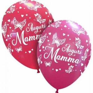 Palloncini in Lattice 12” 30 cm Auguri Mamma 100 pz *