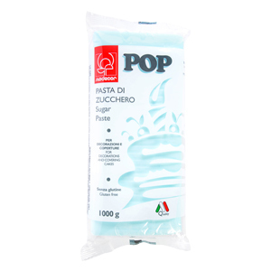 Pasta di Zucchero Pop Azzurro Confetto 1 Kg*