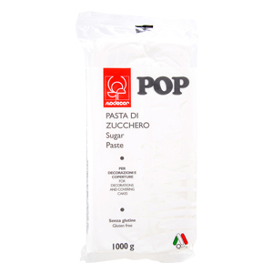 Pasta di Zucchero Pop Bianco Candido 1 kg*