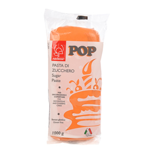 Pasta di Zucchero Pop Arancio 1 kg*