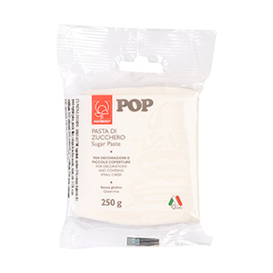 Pasta di Zucchero Pop Bianco Candido 250 grammi*