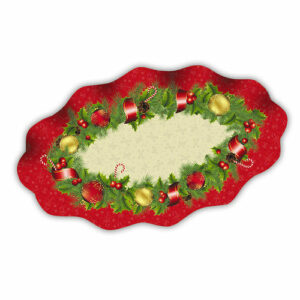 RAVIERA 35×20 cm CHRISTMAS STYLE 3 pz *