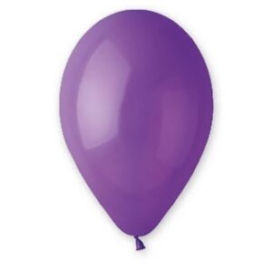 PALLONCINI VIOLA 25 pz *