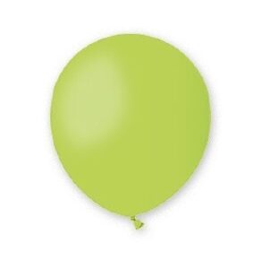 PALLONCINI in LATTICE 5″ VERDE MELA 100 pz *