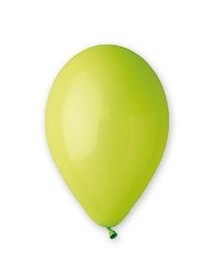 PALLONCINI in LATTICE 12 ” VERDE MELA 100 pz *