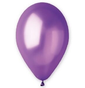 PALLONCINI in LATTICE METAL 12” VIOLA 100 pz *