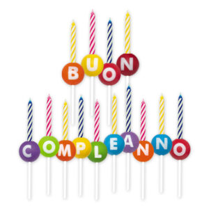 BUON COMPLEANNO 3d + 14 CANDELINE *