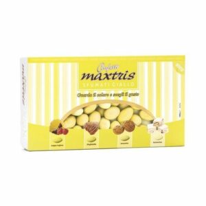 CONFETTI MAXTRIS SFUMATI GIALLI RIPIENI1 kg*