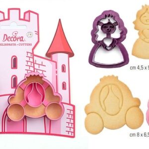 Set 2 Tagliapasta Princess in Plastica *