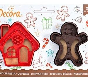 Set 2 Tagliapasta Gingerbread e Casetta *