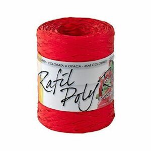 RAFIA ROSSA 5 mm 200 MT *