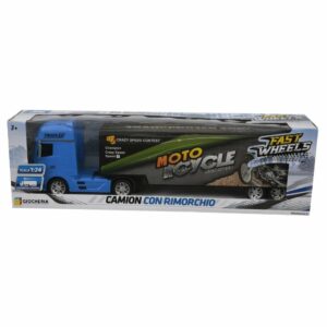 Grande Camion con Rimorchio 1:24 2 Colori *