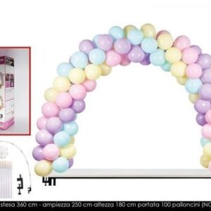 Struttara per Arco Palloncini 360 cm – ampiezza 250 cm altezza 180 cm *