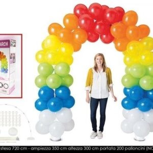 Struttura per Arco Palloncini 720 cm – ampiezza 350 cm altezza 300 cm *