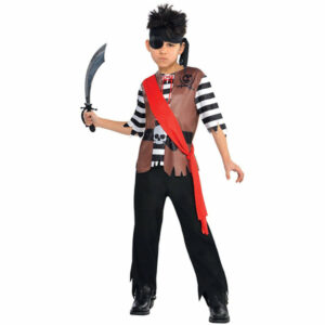 Costume Bambino Pirata Ahoy Taglia 8-10 anni*