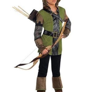 Costume Carnevale Bambino Robin Hood 8-10 anni *