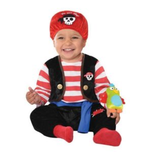 Costume Bambino Baby Pirata Taglia 0-6 mesi *