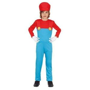 Costume Idraulico Rosso 5/6 anni *