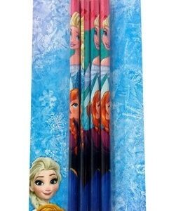 Matite con gomma Disney Frozen confezione da 4 pezzi *