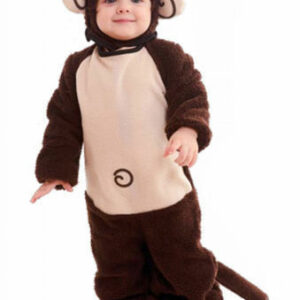 Costume carnevale Bambini Scimmietta 6/12 mesi *