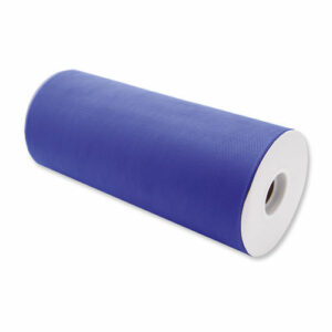 Rotolo Tulle h 25 cm x 100 mt Blu Elettrico *