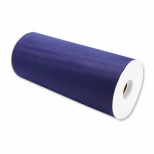 Rotolo Tulle h 25 cm x 100 mt Blu *