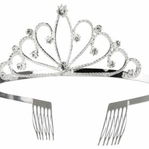 Diadema Regina Imperiale – Tiara Principessa Argentata *