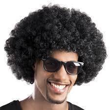 Parrucca Afro Nera *