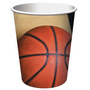 Bicchieri in carta 266 ml Fantasia Basket 8 pz