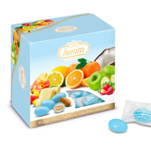 Confetti Vassoio Misto Frutta Azzurro 500 grammi *