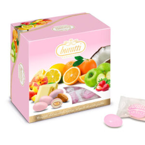 Confetti Vassoio Misto Frutta Rosa 500 grammi *