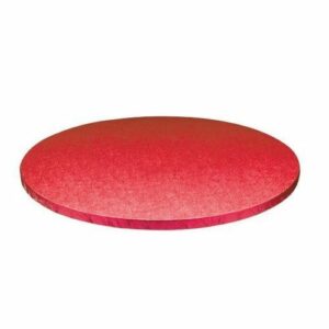 Cake Board Rosso diametro 30 cm spessore 1,2 cm *