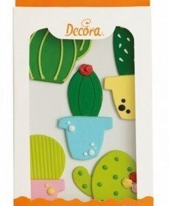 Decorazioni in Zucchero Cactus 5 pz*