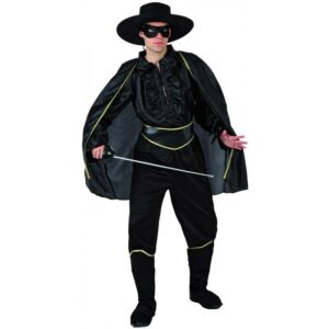 Costume Uomo Zorro Taglia 2*