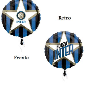 Palloncino Mylar 43 cm Inter Ufficiale