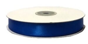 Rotolo Nastro Doppio Raso Blue 16 mm 50 metri *