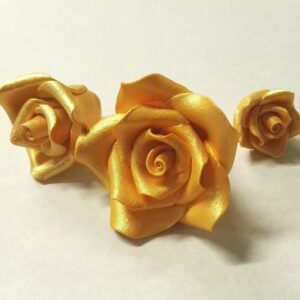 Rosa Piccola Oro in Zucchero 8 pz*