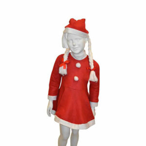 Costume Babbo Natale Bimba – taglia 9/11 anni *