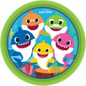 Piatti in carta 23 cm Baby Shark conf da 8 pz