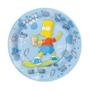 PIATTO SIMPSONS 23 CM 8 pz *