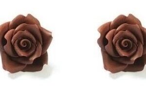 Rosa Piccola Choccolate in Zucchero 8 pz*