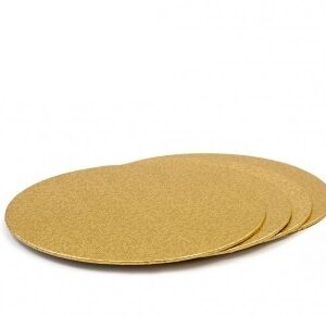 Cake Board Argento Oro 3 mm diametro 20 cm *