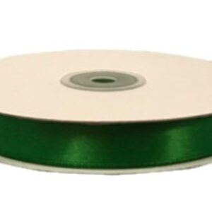 Rotolo Nastro Doppio Raso Verde Smeraldo 16 mm 50 metri *