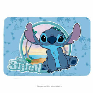 Tovaglietta ripiegabile 30×44 cm Lilo & Stitch azzurra