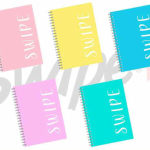 Maxi Quaderno Spirale Swipe Pastello 1 Rigo 80 fogli