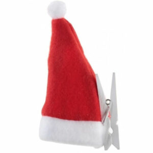 Segnaposto Cappello Babbo Natale 4 pz